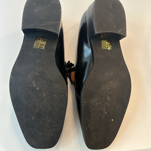 Jeffrey Campbell black loafers with tassels - Picture 6 of 8